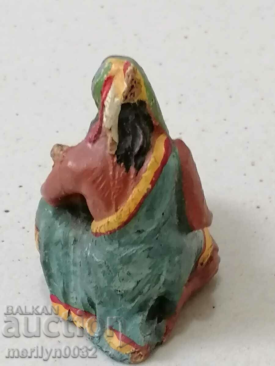 Delivery of Indian figure ELASTOLIN Germany 20-30 years of plastic Delivery of Indian figure ELASTOLIN Germany 20-30 years of plastic