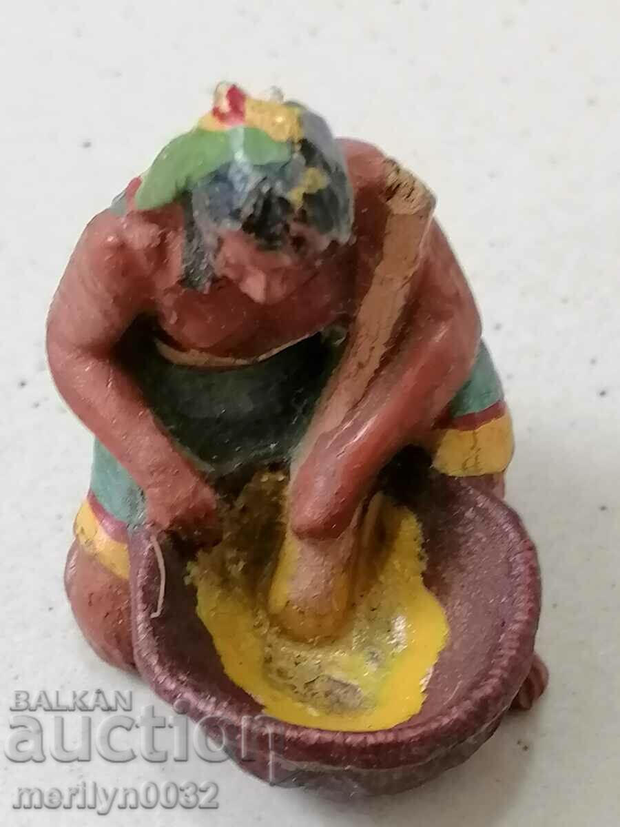 Indian figure ELASTOLIN Germany 20-30 years of plastic - 5 Indian figure ELASTOLIN Germany 20-30 years of plastic - 5