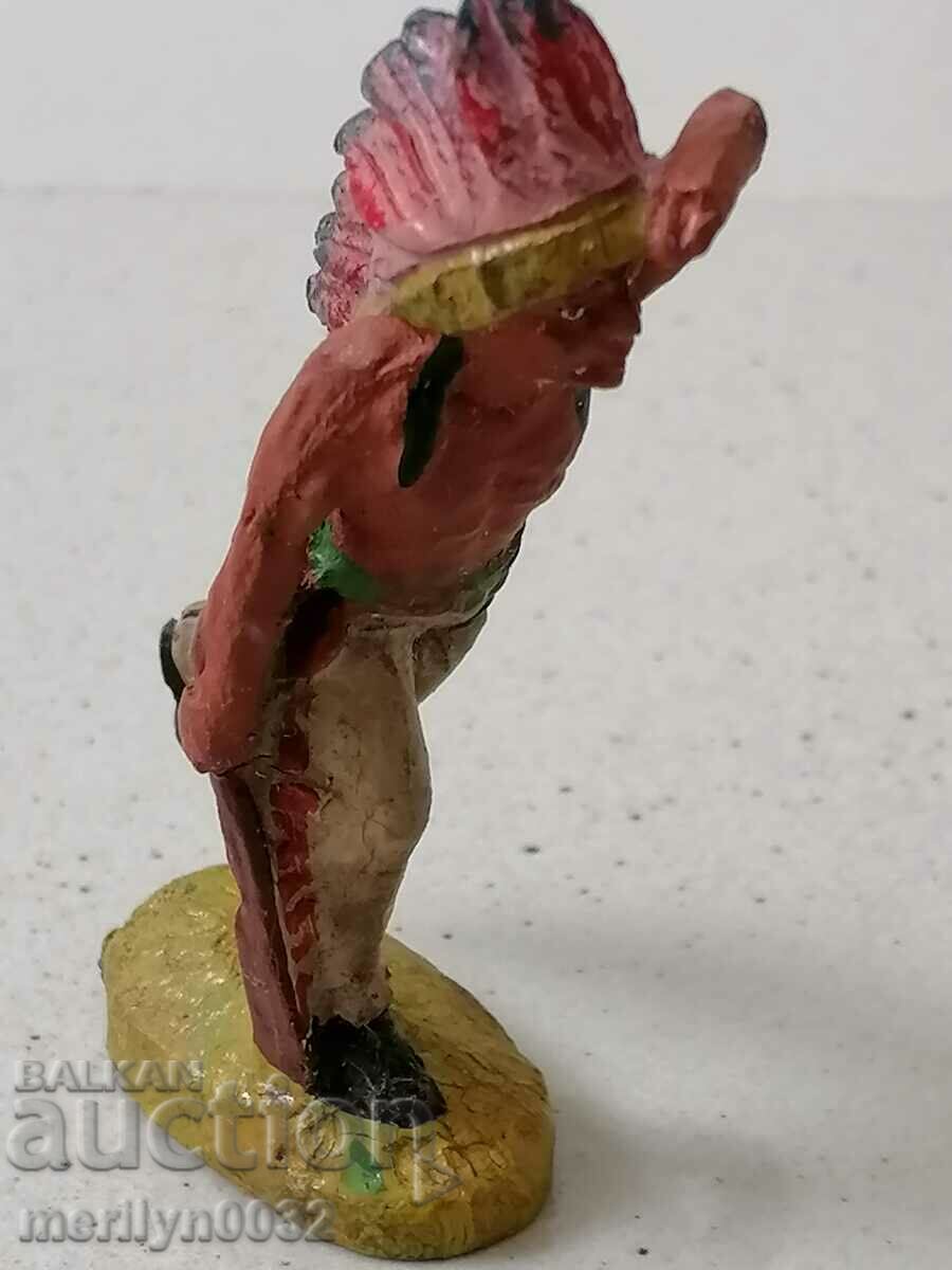 Indian figure ELASTOLIN Germany 20-30 years of plastic - 5 Indian figure ELASTOLIN Germany 20-30 years of plastic - 5