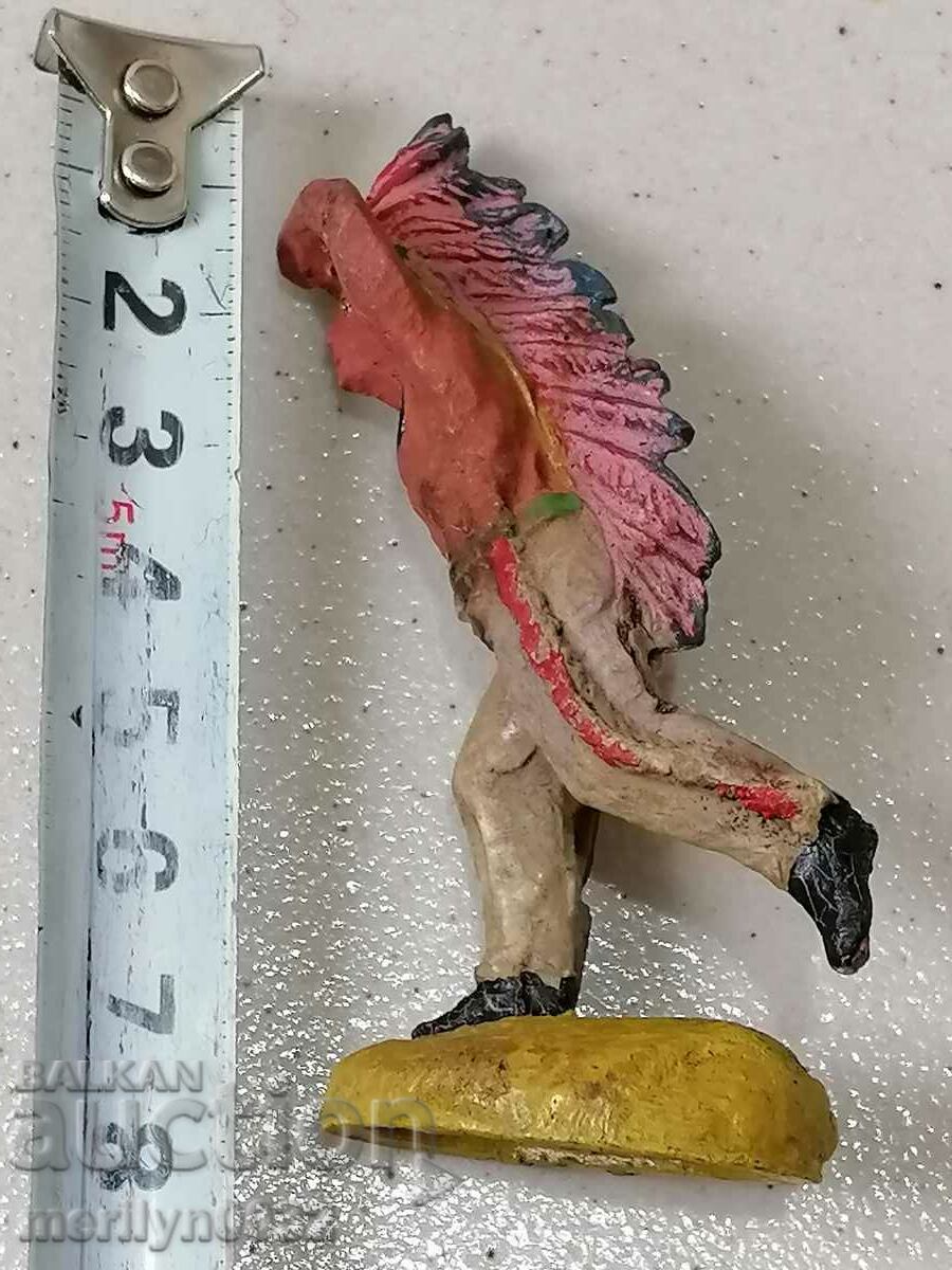 Indian figure ELASTOLIN Germany 20-30 years of plastic - 7 Indian figure ELASTOLIN Germany 20-30 years of plastic - 7