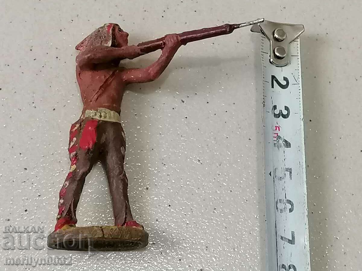 Indian figure ELASTOLIN Germany 20-30 years of plastic - 5 Indian figure ELASTOLIN Germany 20-30 years of plastic - 5