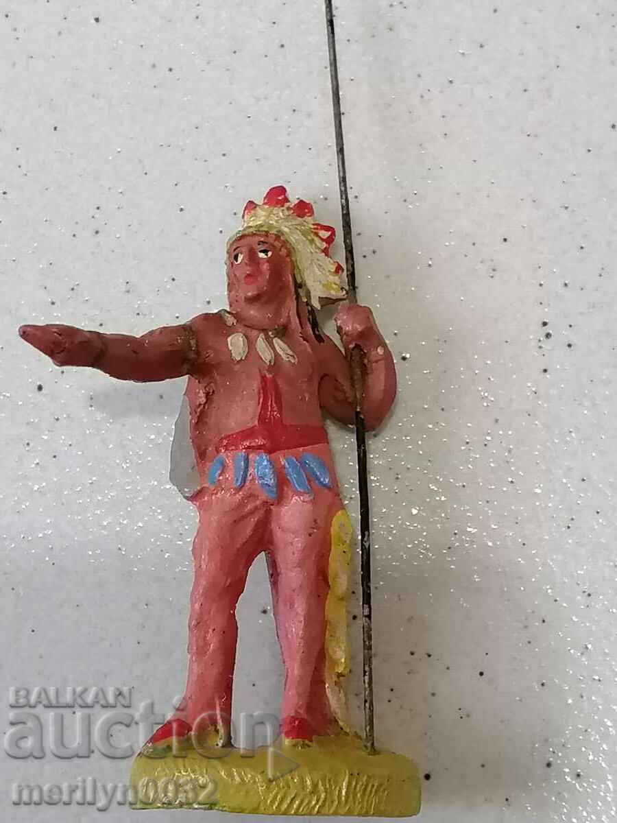 Indian figure ELASTOLIN Germany 20-30 years of plastic with price 45.00 BGN | € 23.01 Indian figure ELASTOLIN Germany 20-30 years of plastic with price 45.00 BGN | € 23.01