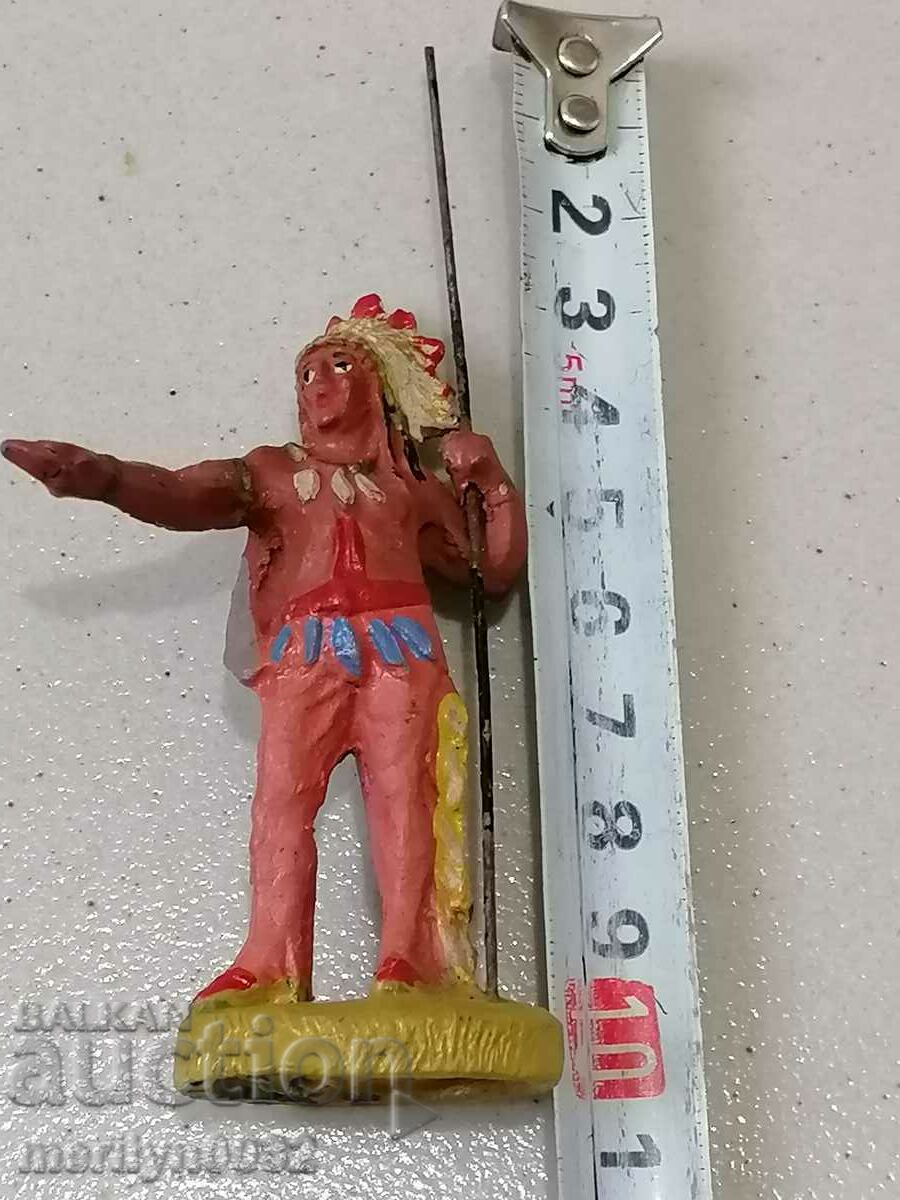 Indian figure ELASTOLIN Germany 20-30 years of plastic - 7 Indian figure ELASTOLIN Germany 20-30 years of plastic - 7