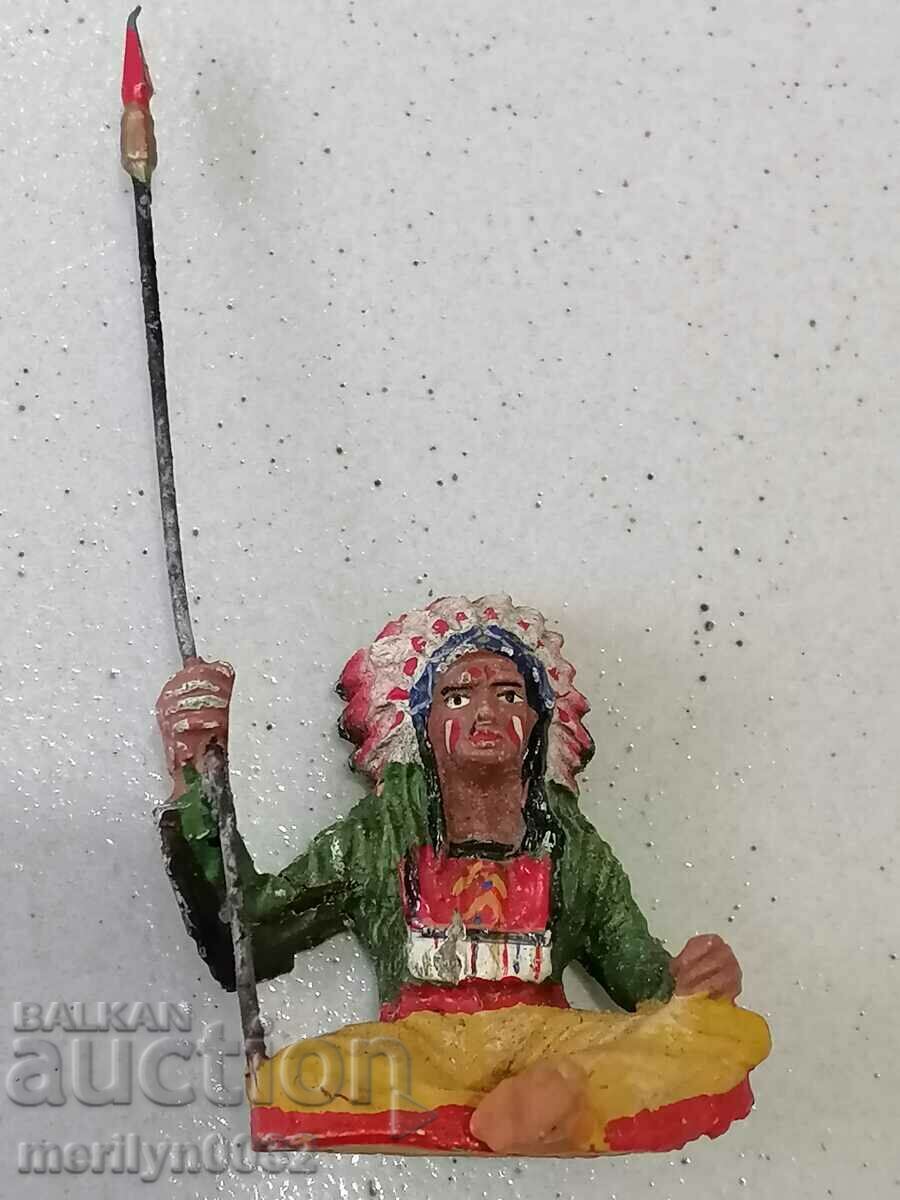 Delivery of Indian figure ELASTOLIN Germany 20-30 years old toy Delivery of Indian figure ELASTOLIN Germany 20-30 years old toy