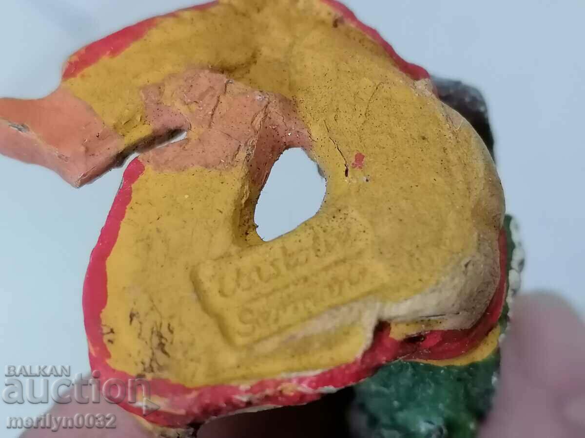 Indian figure ELASTOLIN Germany 20-30 years old toy - 6 Indian figure ELASTOLIN Germany 20-30 years old toy - 6