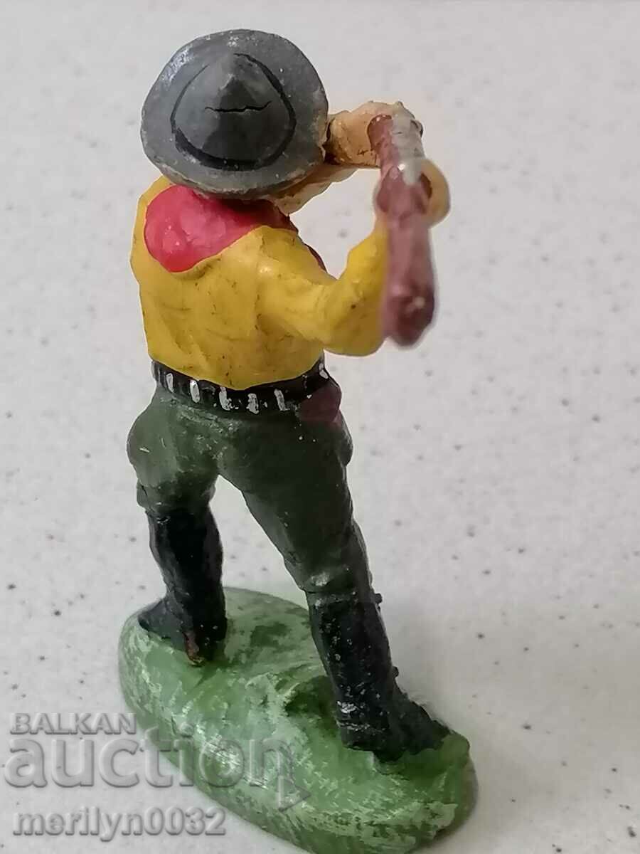 Cowboy figure ELASTOLIN Germany 20-30 years of plastic - 5 Cowboy figure ELASTOLIN Germany 20-30 years of plastic - 5