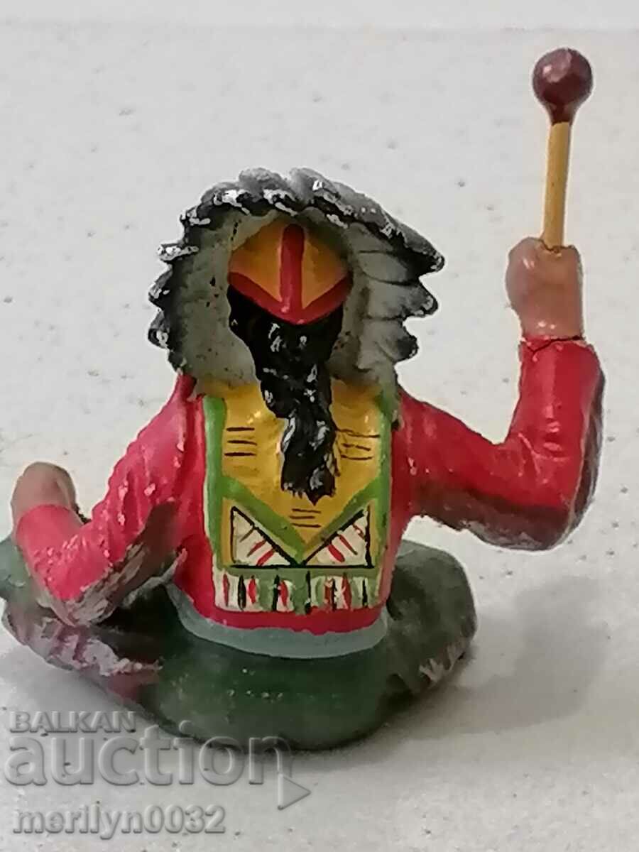 Indian figure ELASTOLIN Germany 20-30 years of plastic - 5 Indian figure ELASTOLIN Germany 20-30 years of plastic - 5