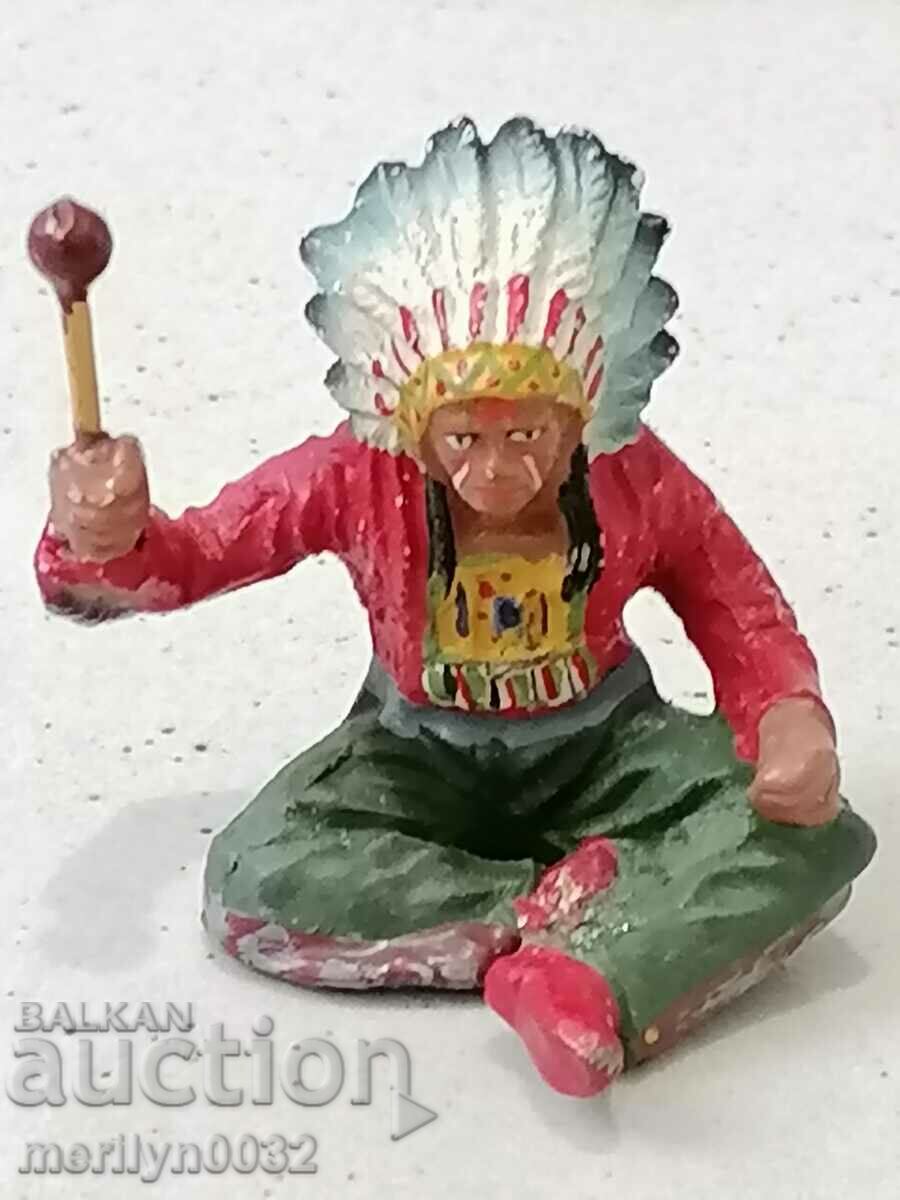 Indian figure ELASTOLIN Germany 20-30 years of plastic - 7 Indian figure ELASTOLIN Germany 20-30 years of plastic - 7