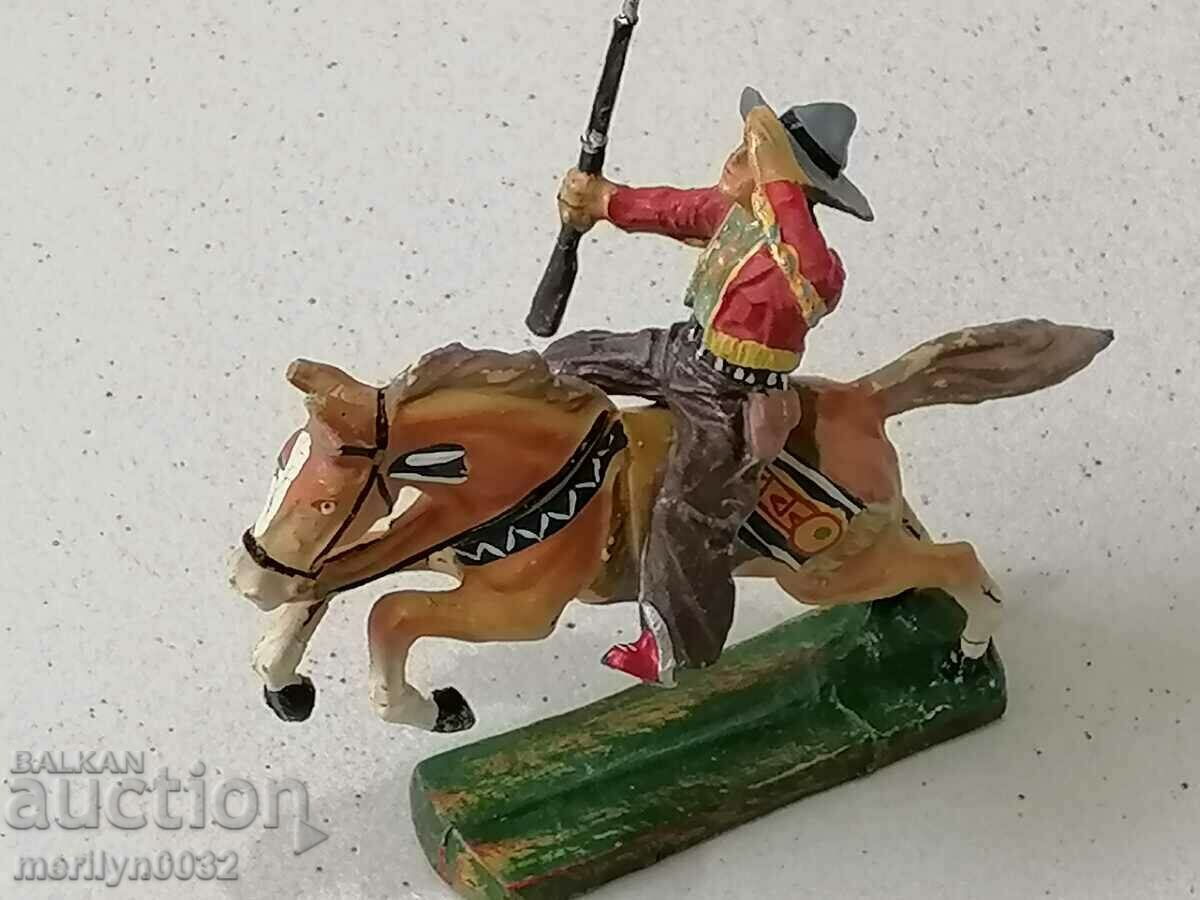 Cowboy horse figure ELASTOLIN Germany elastolin 1930 toy with price 140.00 BGN | € 71.58 Cowboy horse figure ELASTOLIN Germany elastolin 1930 toy with price 140.00 BGN | € 71.58