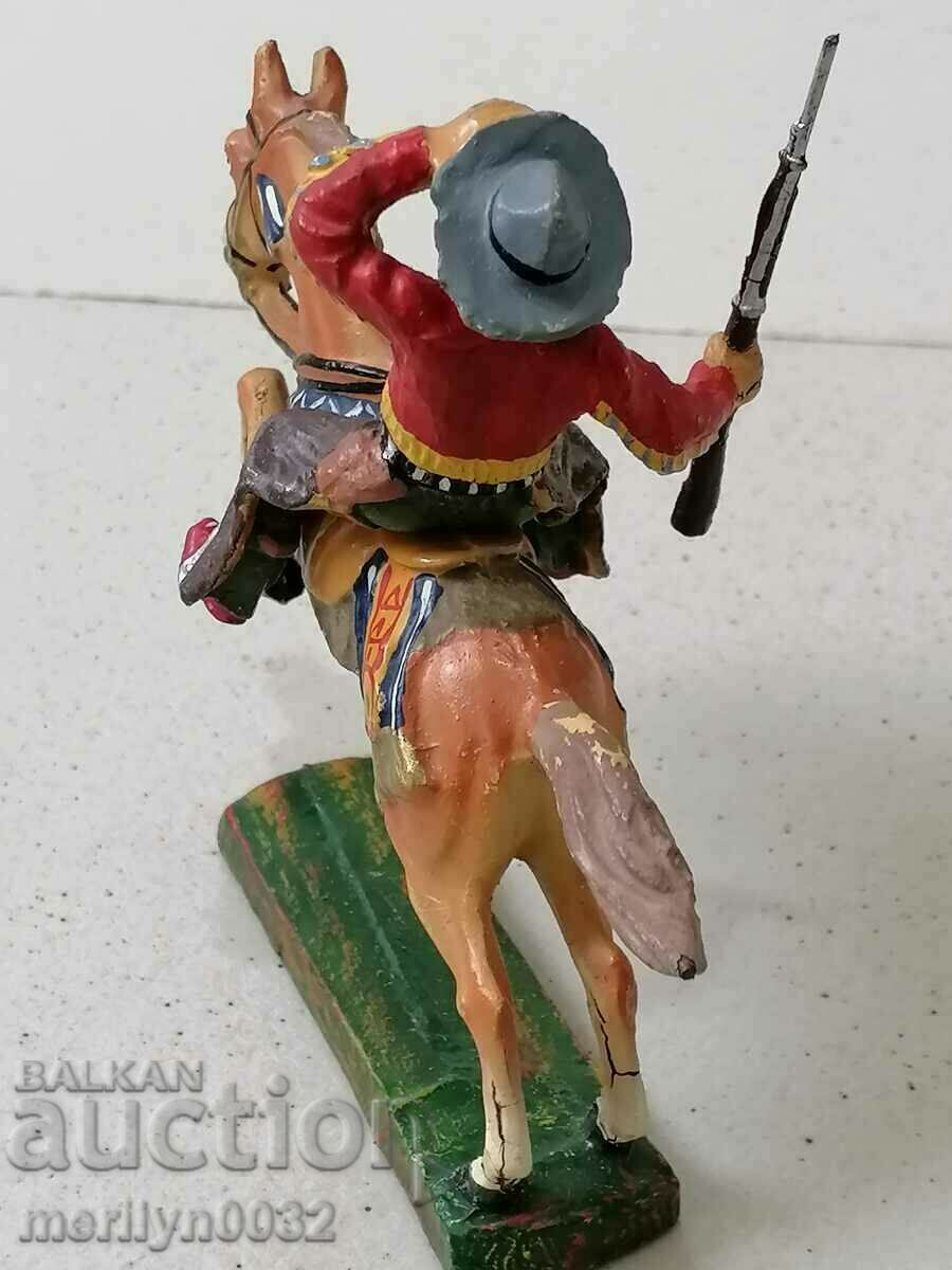 Cowboy horse figure ELASTOLIN Germany elastolin 1930 toy - 5 Cowboy horse figure ELASTOLIN Germany elastolin 1930 toy - 5