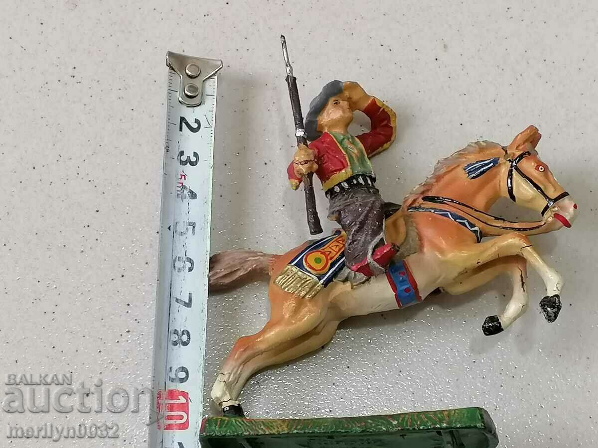 Cowboy horse figure ELASTOLIN Germany elastolin 1930 toy - 6 Cowboy horse figure ELASTOLIN Germany elastolin 1930 toy - 6