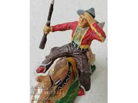 Cowboy horse figure ELASTOLIN Germany elastolin 1930 toy