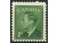 Canada 1c Verde 1949-51 MNH NR 2