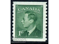 Canada 1c Verde 1949-51 MNH NR 1