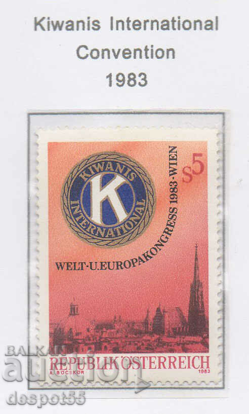 1983. Αυστρία. Διεθνές Παγκόσμιο Συνέδριο Kiwanis