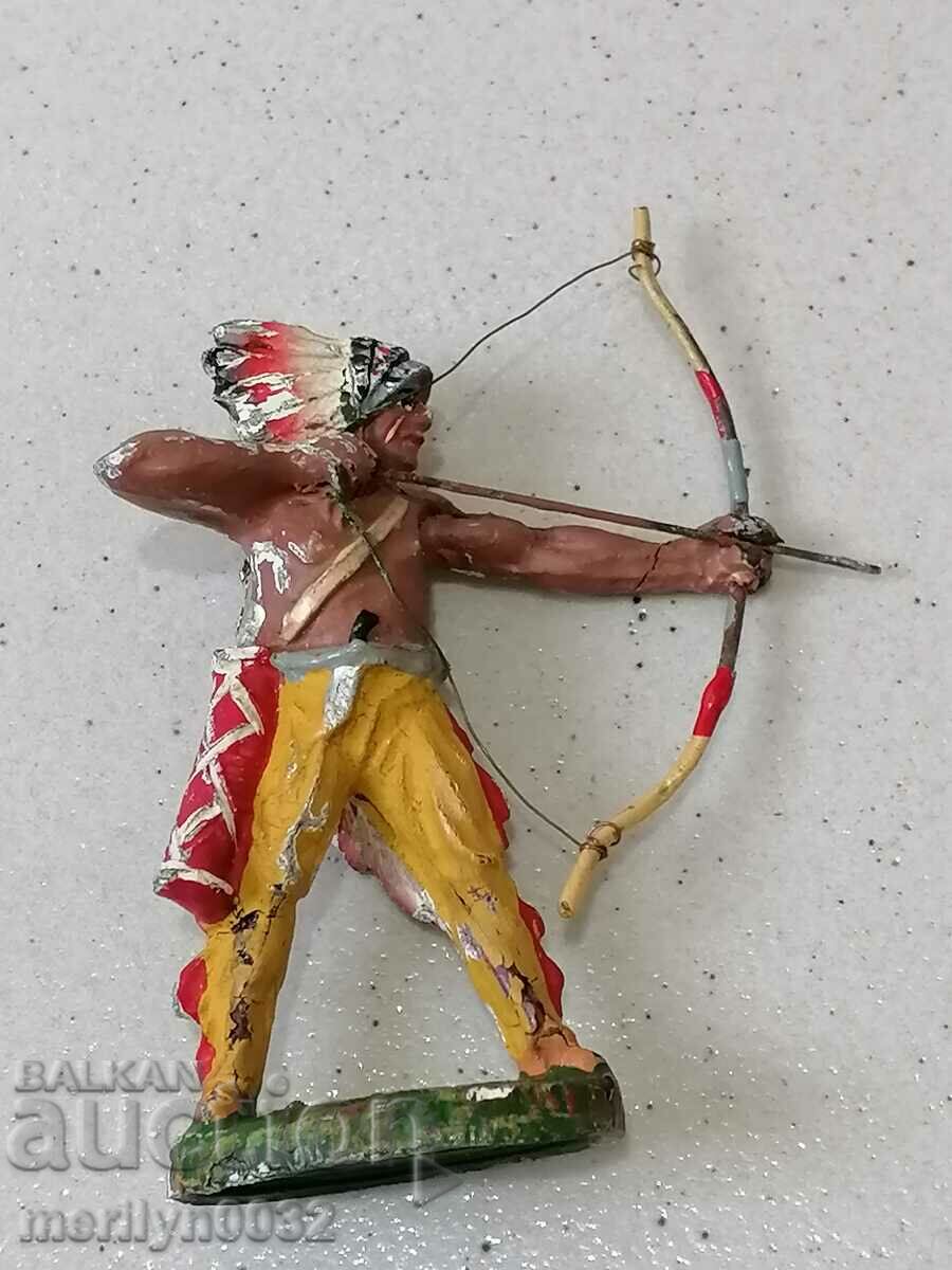 Παράδοση Ινδική φιγούρα ELASTOLIN Γερμανία 20-30 χρόνια πλαστικό Παράδοση Ινδική φιγούρα ELASTOLIN Γερμανία 20-30 χρόνια πλαστικό