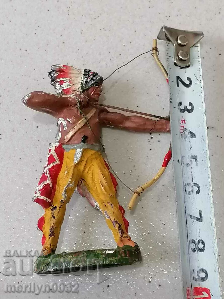 Ινδική φιγούρα ELASTOLIN Γερμανία 20-30 χρόνια πλαστικό - 5 Ινδική φιγούρα ELASTOLIN Γερμανία 20-30 χρόνια πλαστικό - 5