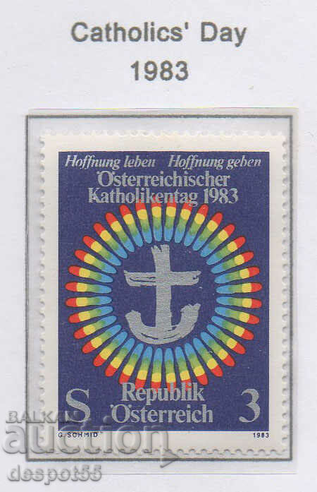1983. Austria. Meeting of Austrian Catholics.