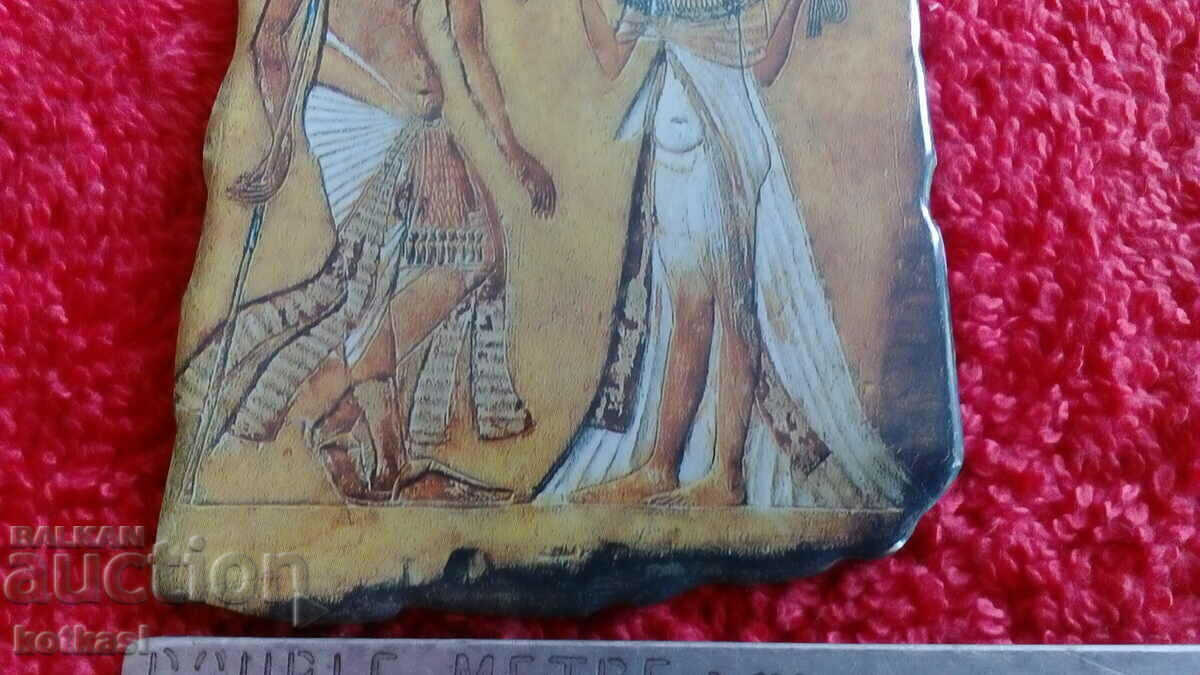 Licitație Magnet de frigider suvenir Faraon Egipt