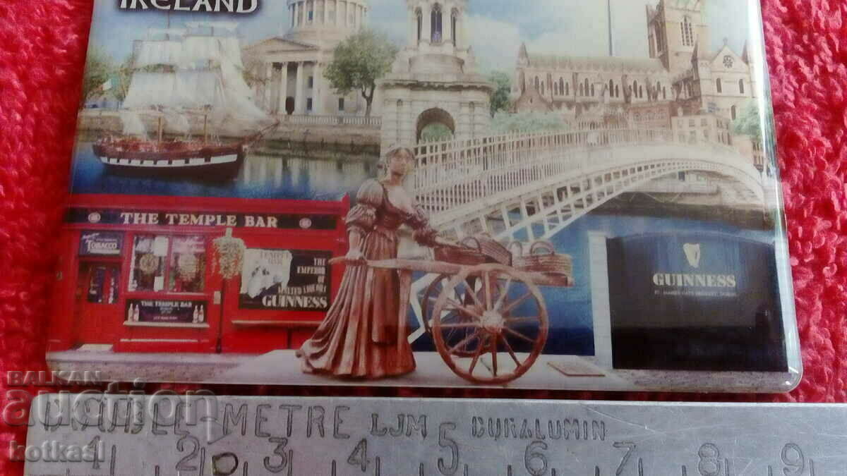 Auction Souvenir Fridge Magnet Dublin Auction Souvenir Fridge Magnet Dublin