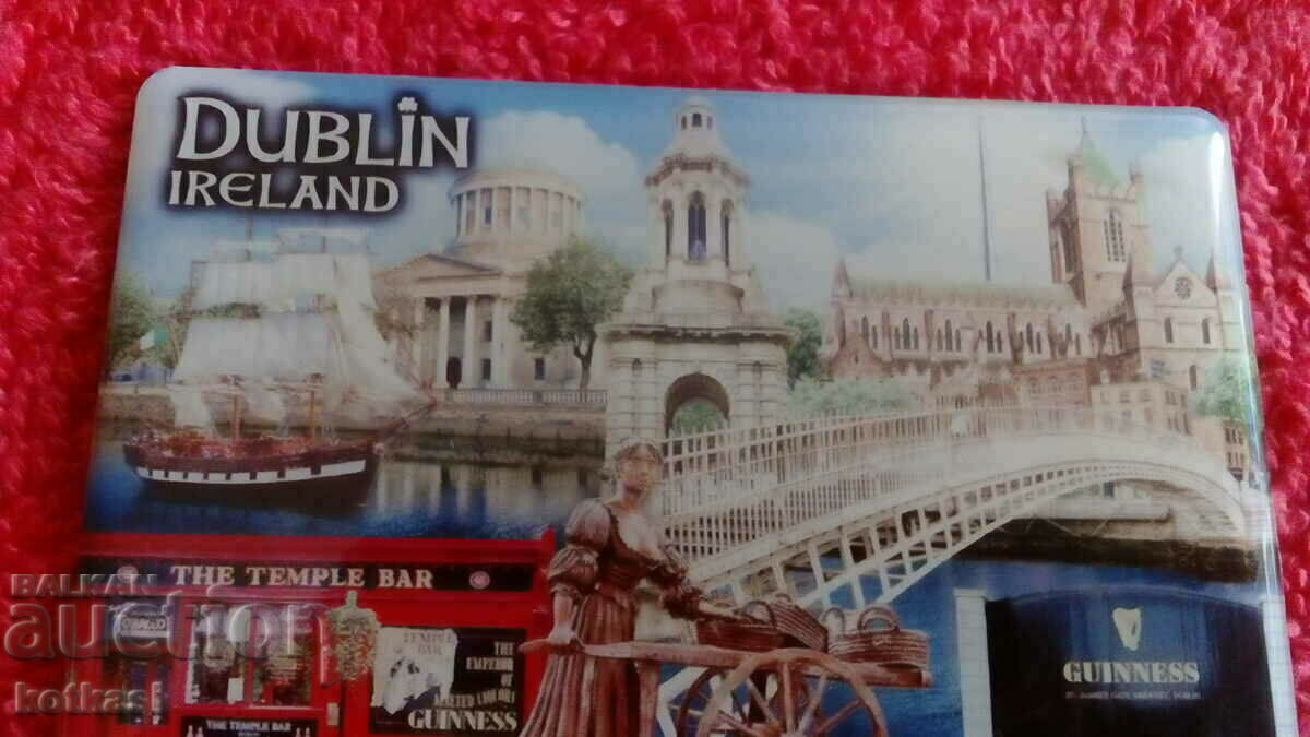 Delivery of Souvenir Fridge Magnet Dublin Delivery of Souvenir Fridge Magnet Dublin