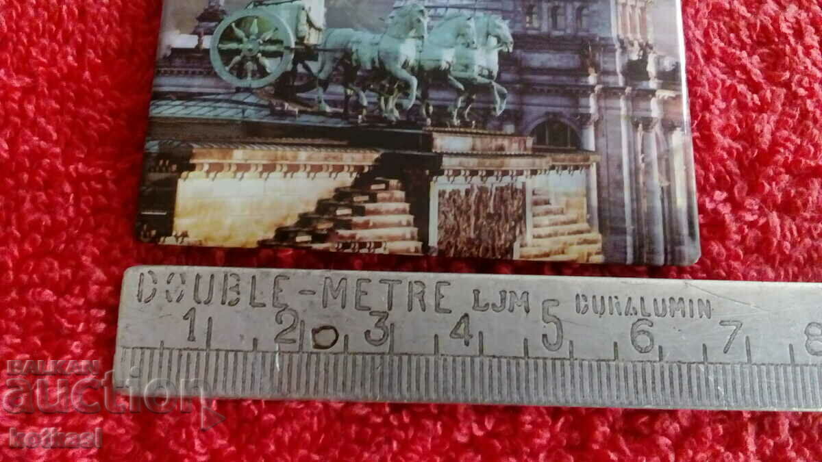 Souvenir Fridge Magnet Berlin Brandenburg Gate with price 8.50 BGN | € 4.35 Souvenir Fridge Magnet Berlin Brandenburg Gate with price 8.50 BGN | € 4.35