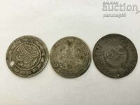 Turcia otomană Lot 3 monede pentru bijuterii (L.38)