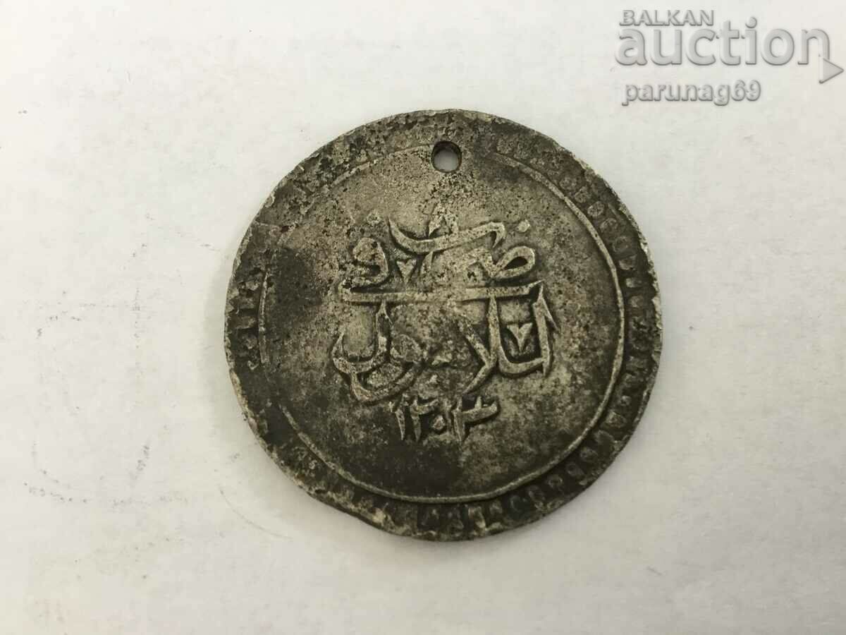 Monedă de bijuterii otomană din Turcia (L.100)