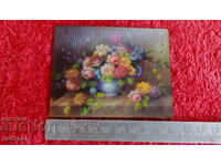 Souvenir Fridge magnet Still life Bouquet Flowers beauty 3D