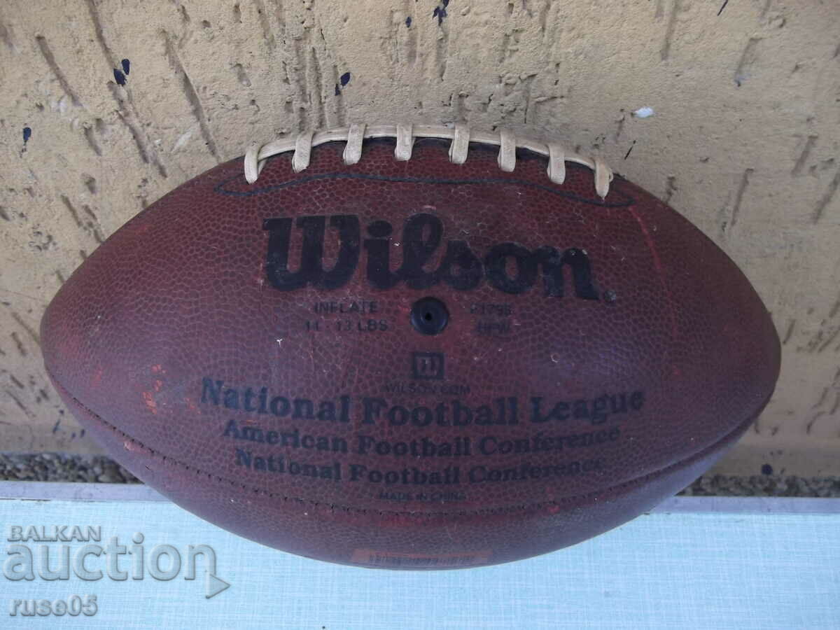 Wilson Ball για το αμερικανικό ποδόσφαιρο
