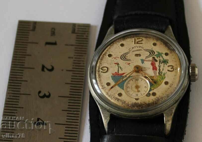 MEN'S saturn watch - 5