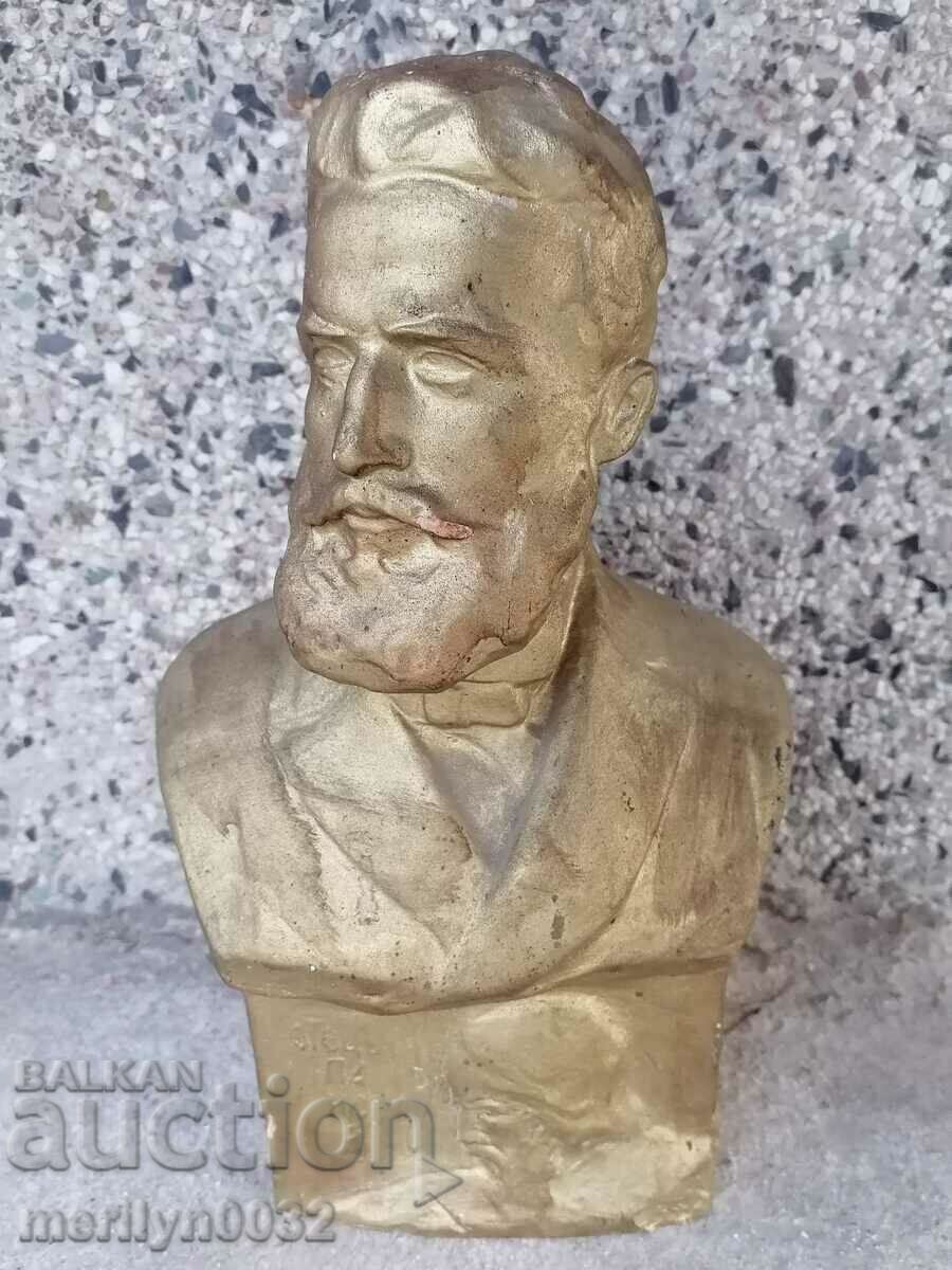 Ceramic bust of Hr. Botev At. Dudolov plastic figure - 7 Ceramic bust of Hr. Botev At. Dudolov plastic figure - 7