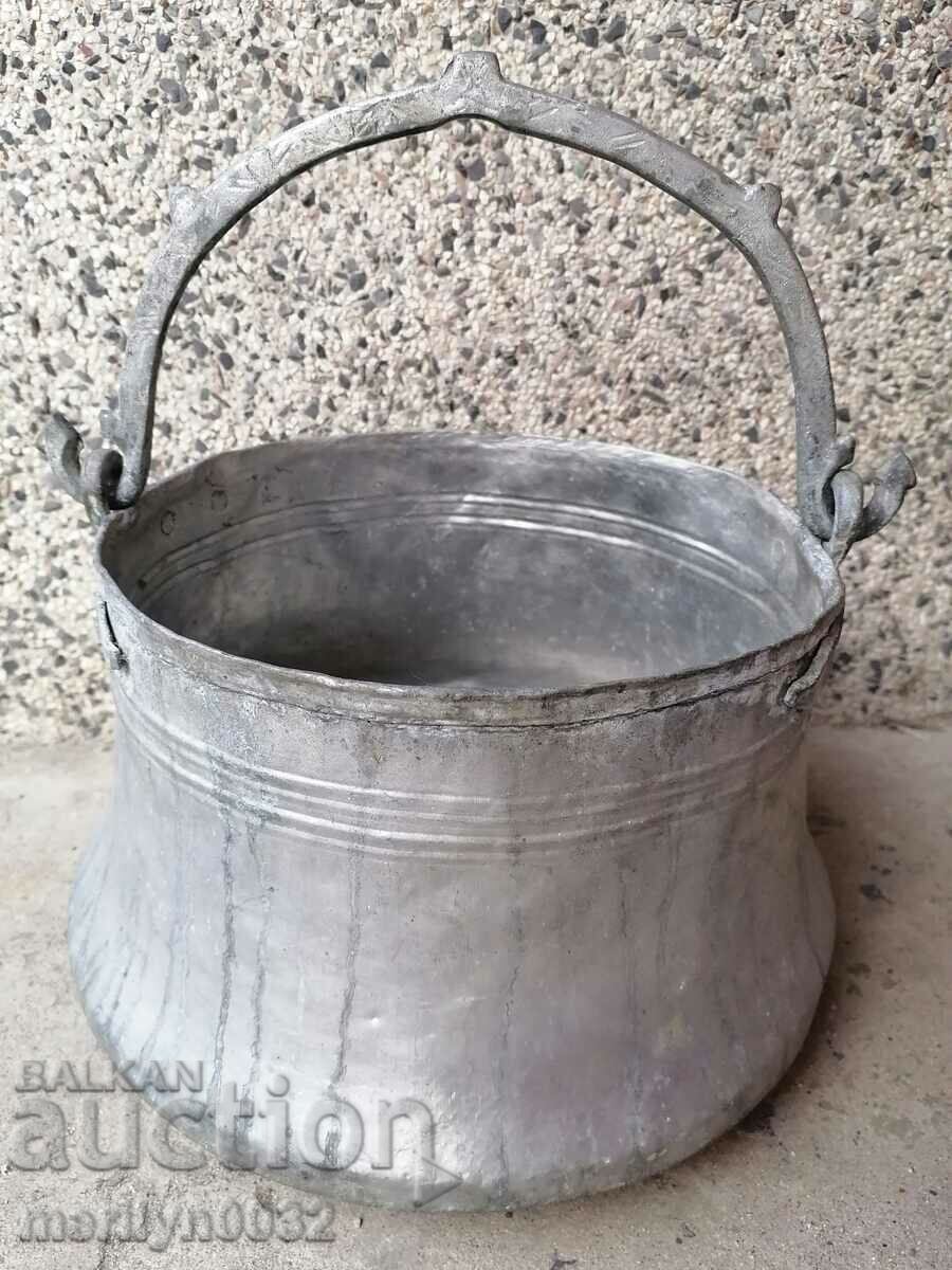 Cazan conservat, cupru, încălzitor de apă, vas din cupru