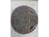 Sigiliu prosfor pentru ritual de plăcintă din lemn UNIC