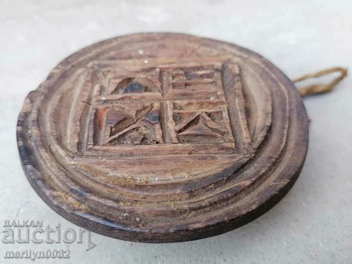 Sigiliu prosfor pentru ritual de plăcintă din lemn UNIC cu preț 109.00 BGN | € 55.73