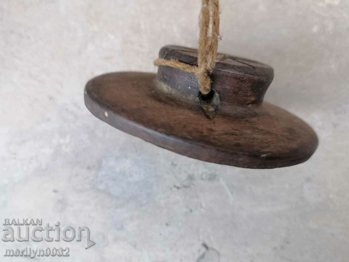 Sigiliu prosfor pentru ritual de plăcintă din lemn UNIC - 6