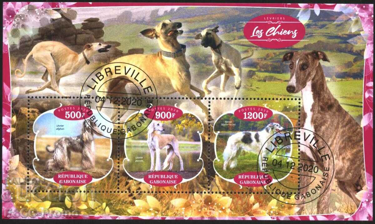 Branded block Fauna Dogs 2020 from Gabon