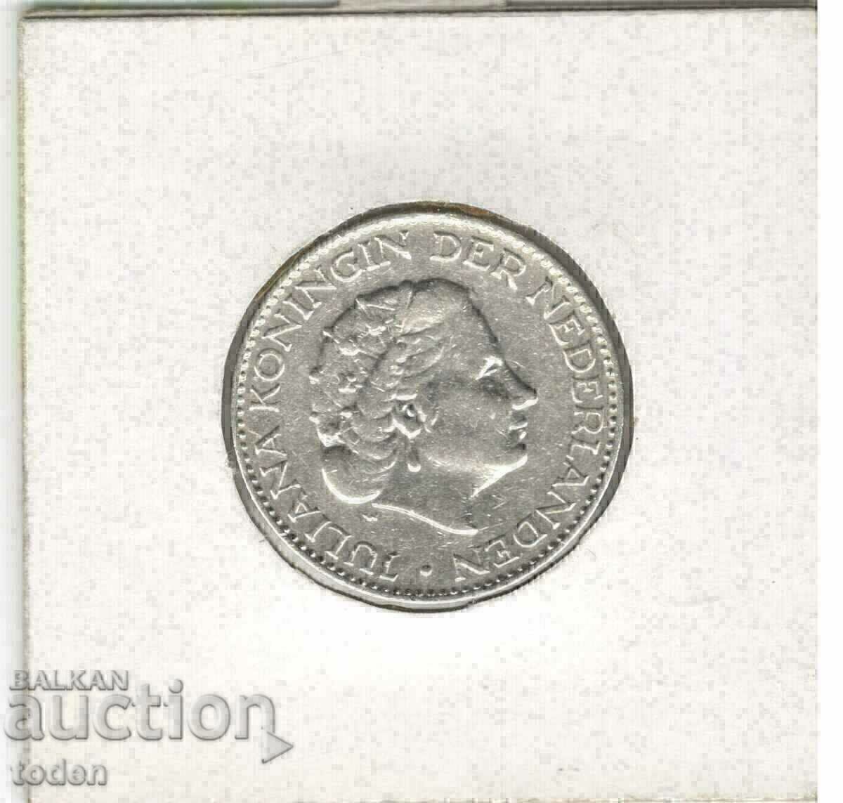 Παράδοση +Ολλανδία-1 Gulden-1956-KM# 184-Juliana-Silver