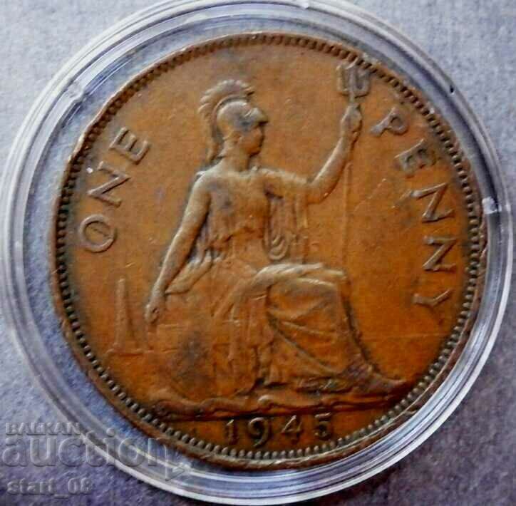 Marea Britanie 1 penny 1945