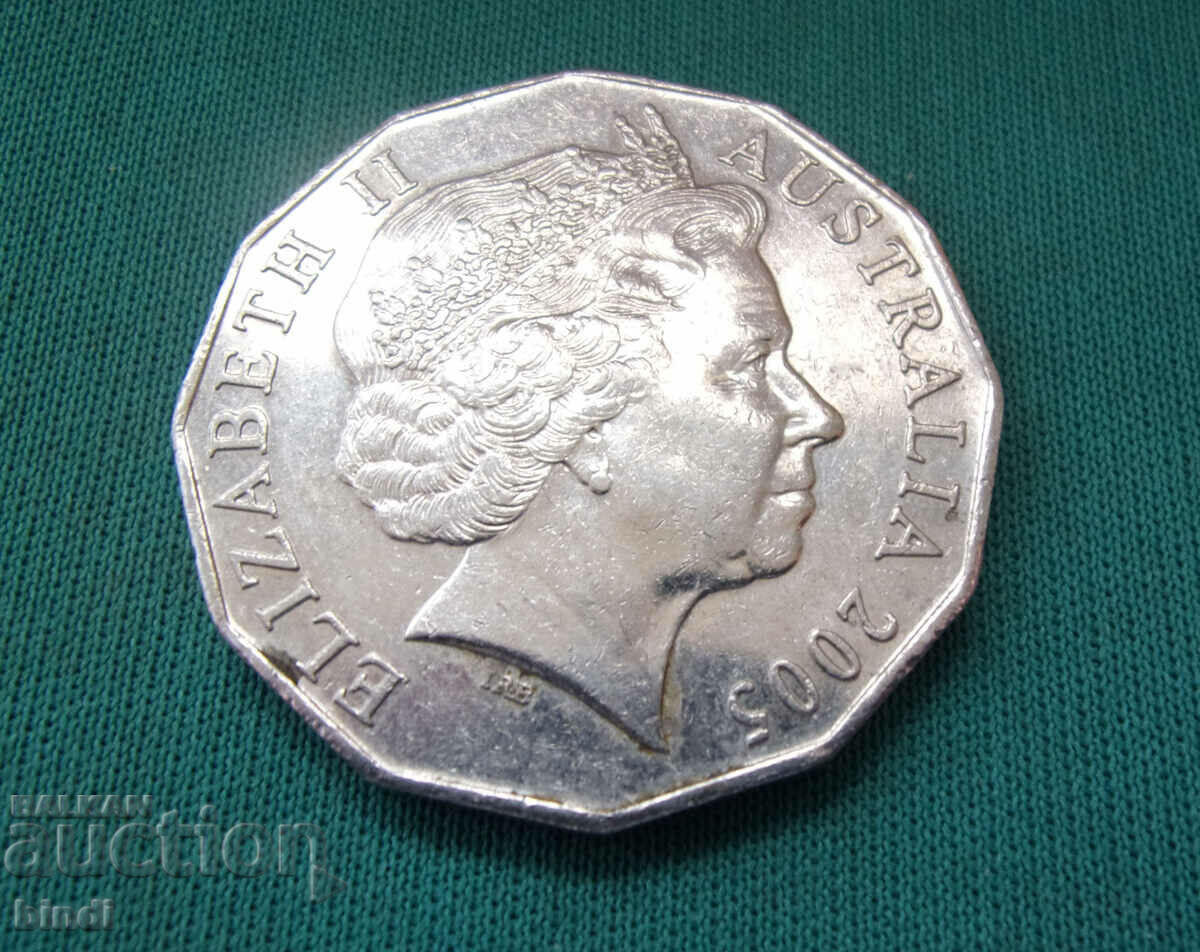 Australia 50 Cent 2005 cu preț € 5.11 | 9.99 BGN Australia 50 Cent 2005 cu preț € 5.11 | 9.99 BGN