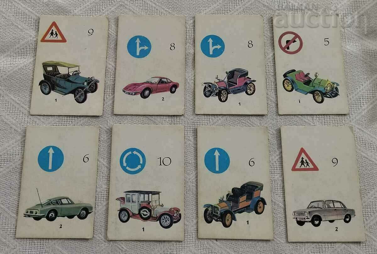Auction GAME CARDS ROAD SIGNS SET 25 ISSUES 196 .. Auction GAME CARDS ROAD SIGNS SET 25 ISSUES 196 ..