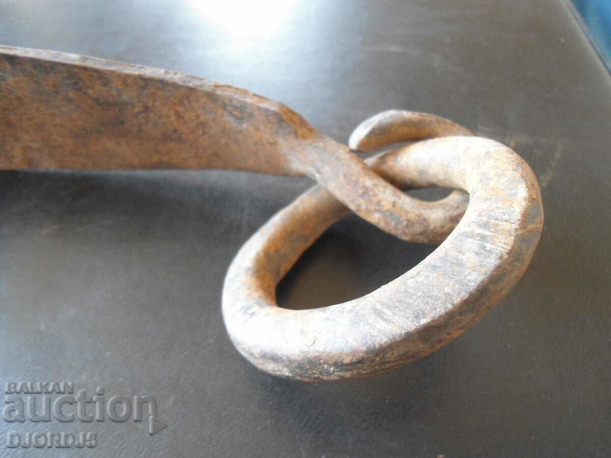 Old wrought iron, brake, wagon with price 5.00 BGN | € 2.56 Old wrought iron, brake, wagon with price 5.00 BGN | € 2.56