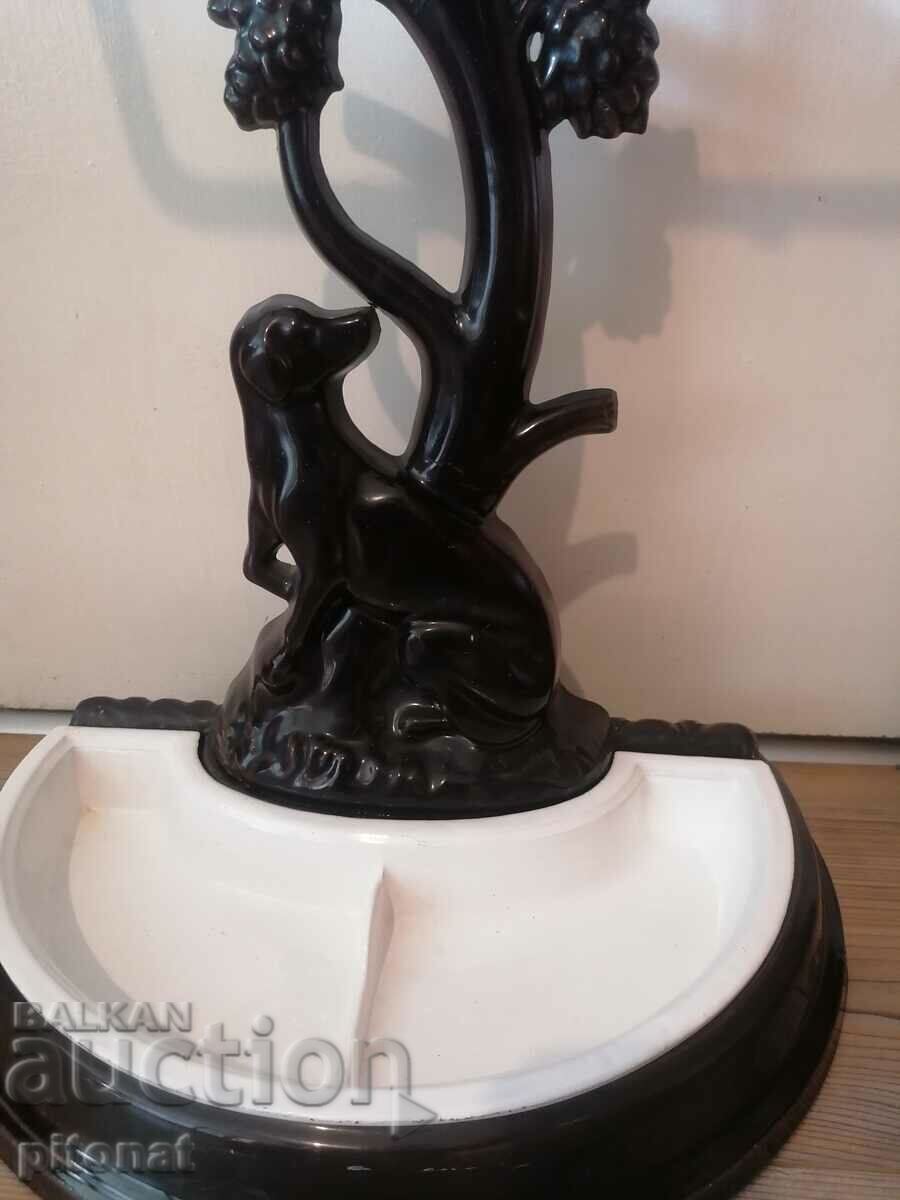 Antique stand for umbrellas cast iron and enamel with price 300.00 BGN | € 153.39 Antique stand for umbrellas cast iron and enamel with price 300.00 BGN | € 153.39