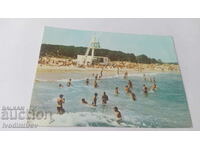 Postcard Primorsko MMC Georgi Dimitrov The Beach 1989
