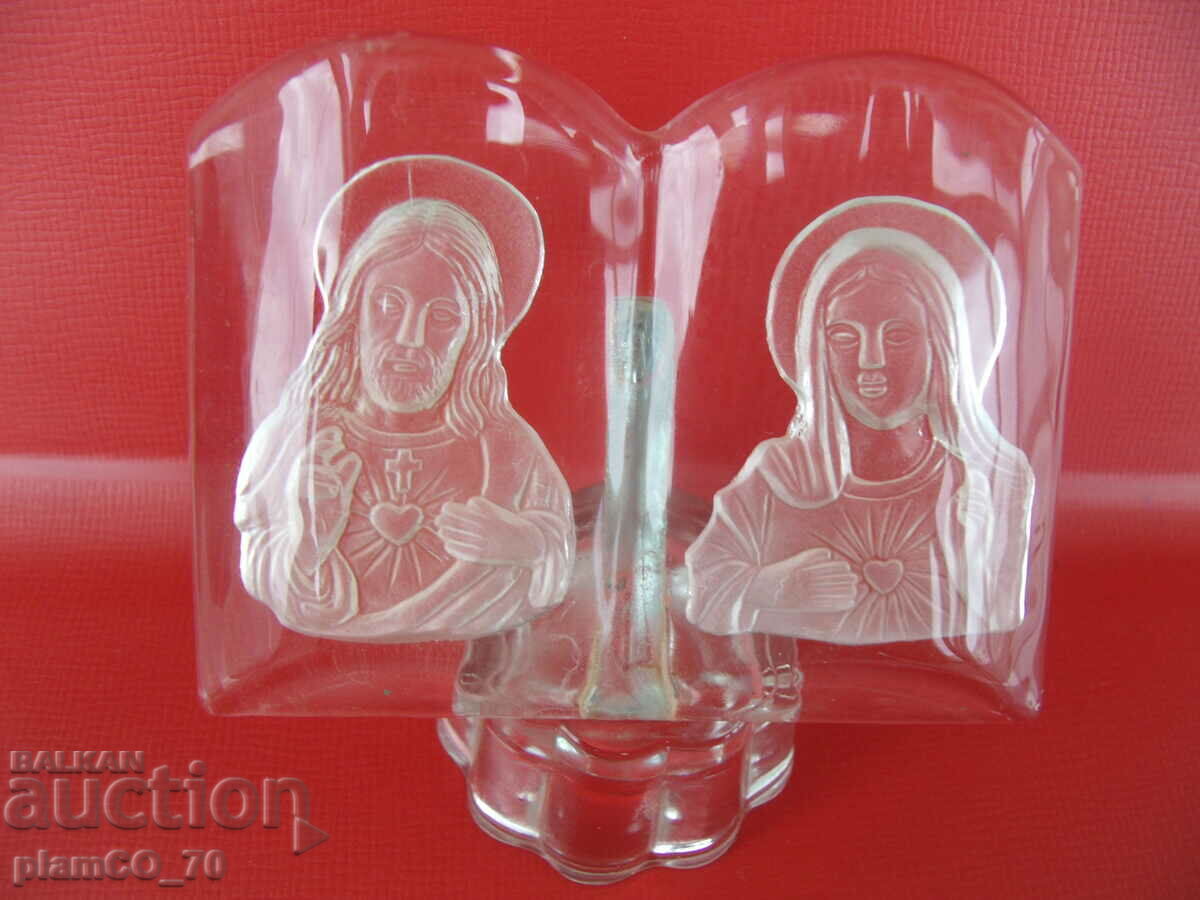 № * 6281 old small glass icon