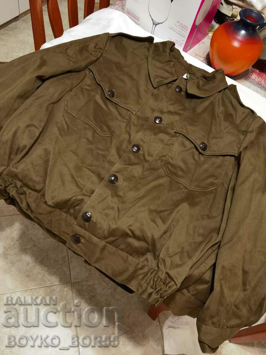 Cămașă jachetă militară foarte rară, anii 70, nou-nouț (2)