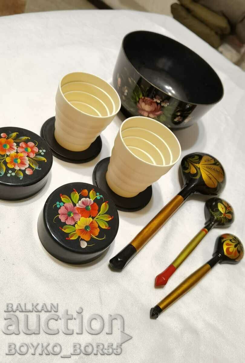 Auction Set of Russian Socialist USSR Cutlery Handmade Auction Set of Russian Socialist USSR Cutlery Handmade