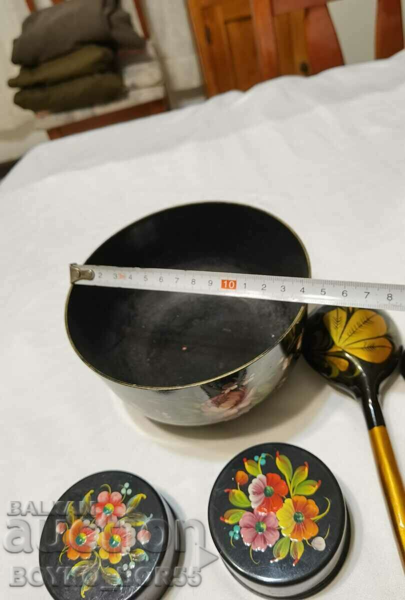 Delivery of Set of Russian Socialist USSR Cutlery Handmade Delivery of Set of Russian Socialist USSR Cutlery Handmade