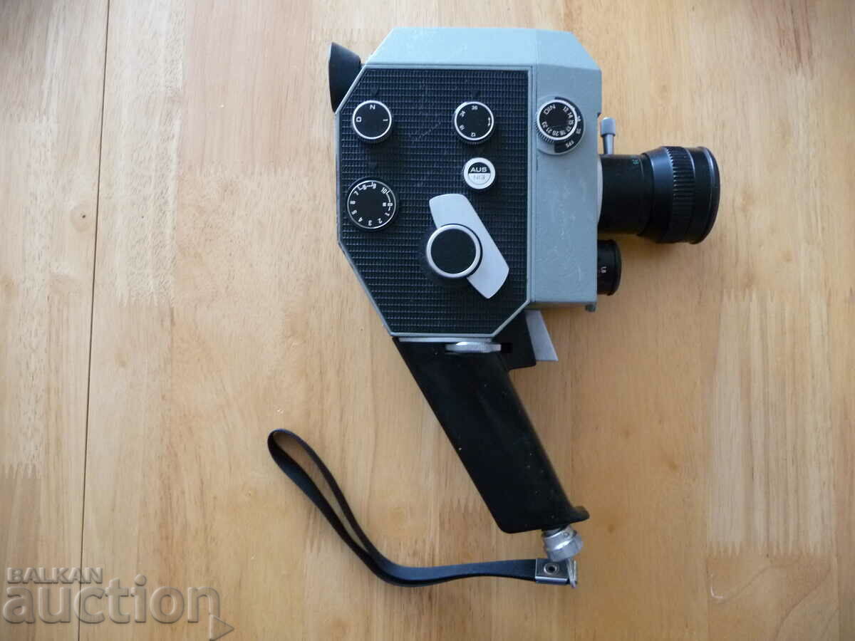 Видео камера Quarz DS8-3 Made in USSR Кварц Кожен калъф