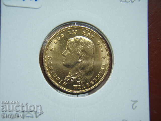 10 Gulden 1897 Netherlands /2 - AU/Unc (gold) - 6